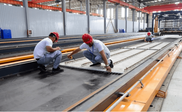 安徽晶宫绿建集团预制构件生产工厂为推动装配式建筑全产业链协同发展